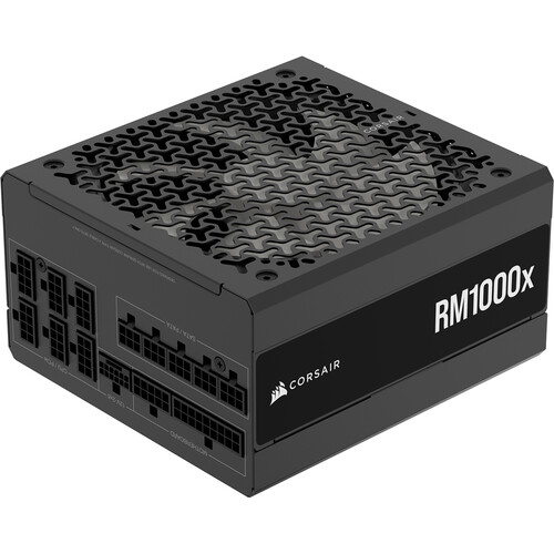CORSAIR RM1000x 1000W 80 Plus Gold Fully Modular ATX Power Supply (Black)