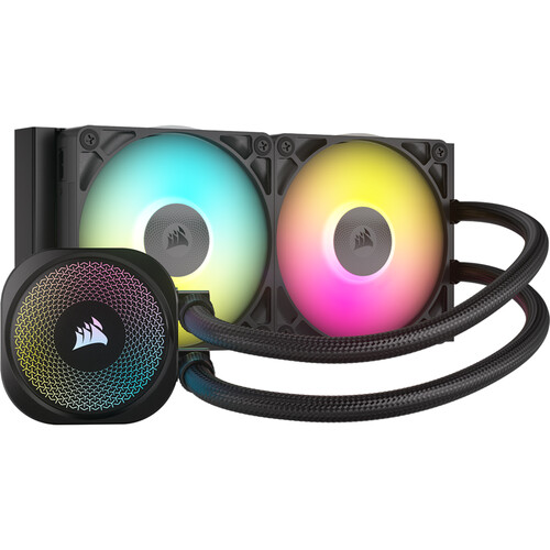 CORSAIR iCUE LINK TITAN RX RGB 240mm AIO Liquid CPU Cooler (Black)