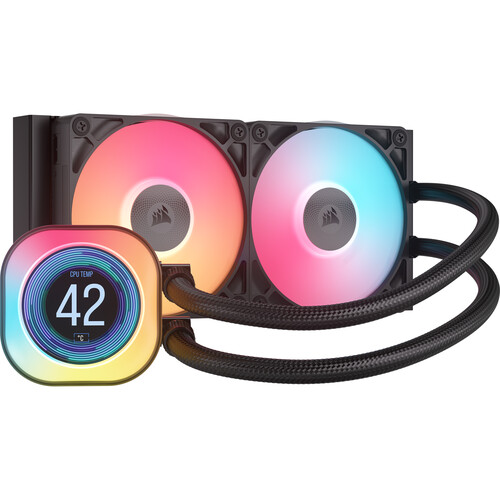 CORSAIR iCUE LINK TITAN RX LCD 240mm AIO Liquid CPU