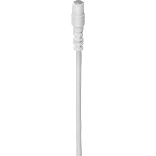 Countryman B2D Directional Lavalier Mic, Medium Gain, with Hardwired TA4F Connector Cable for Shure Wireless Transmitters (White)