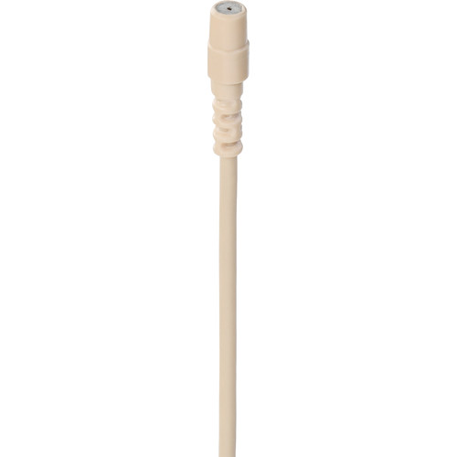 Countryman B2D Directional Lavalier Mic, Low Gain, with Detachable TA4F Connector Cable for Electrovoice Wireless Transmitters (Light Beige)