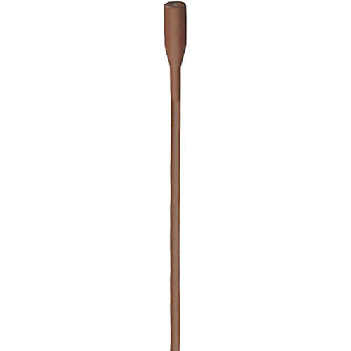 Countryman B6 Omnidirectional Lavalier Mic, Low Sens, with Detachable Hardwired 3-Pin XLR Connector (Cocoa)