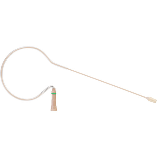 Countryman E6 Directional Earset Mic, Low Gain with Detachable 2mm Cable and 3.5mm Locking Connector for Olympus, Roland, Sony, Tascam, Yamaha, or Zoom Portable Recorders (Light Beige)