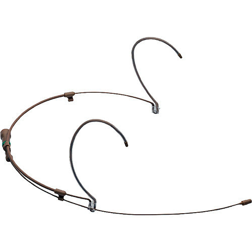 Countryman H6 Directional Headset with Detachable Cable and 3.5mm Locking Connector for Sennheiser Wireless Transmitters (W7 Band, Cocoa)