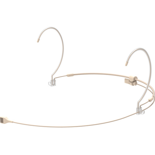 Countryman H7 Hypercardioid Headset Mic with Detachable Cable and TA4F Connector for Line 6 Wireless Transmitters (Light Beige)