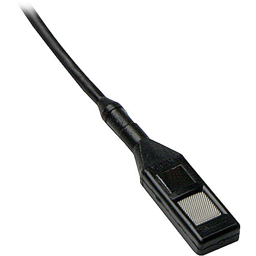 Countryman Isomax 2 All-Purpose Microphone, Low Gain, with TA4F Connector for Wireless Transmitters (Black)