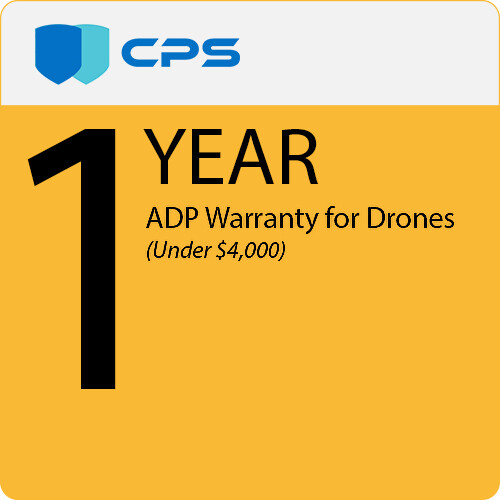 CPS 1-Year Crash and Splash Protection Plan for Drones (Under $4000)