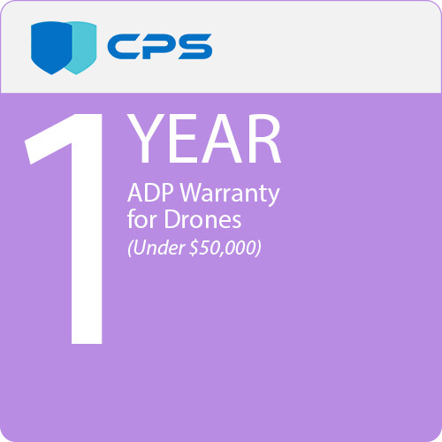 CPS 1-Year Crash and Splash Protection Plan for Drones (Under $50,000)