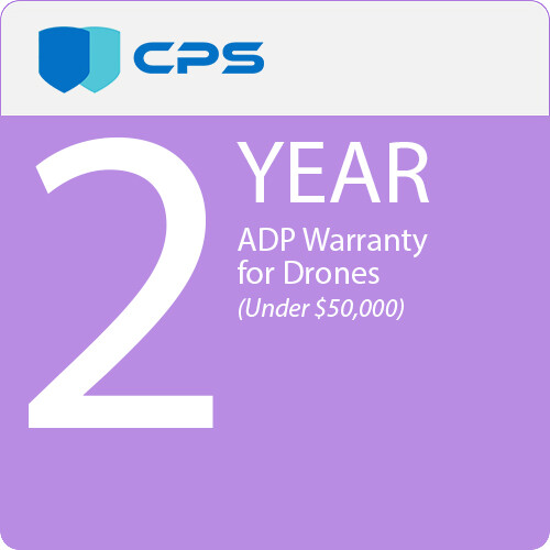 CPS 2-Year Crash and Splash Protection Plan for Drones (Under $50,000)