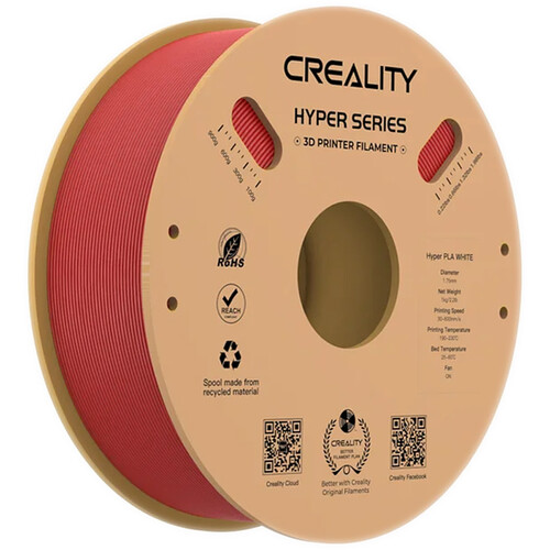 Creality Hyper Series PLA 3D Printing Filament (1kg, Red)