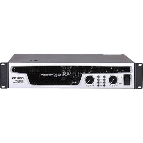 Crest Audio CC 1800 Power Amplifier (2RU) 01000800 B&H Photo