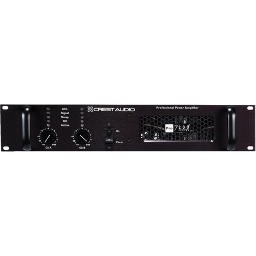 Crest Audio Pro200 Series Pro7200 Professional Power 1000580 B&H
