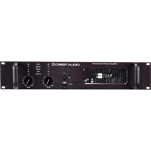 Crest Audio Pro200 Series Pro5200 Professional Power 1000650 B&H