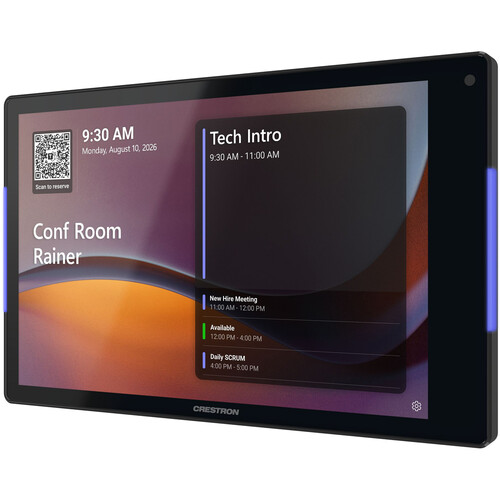 Crestron TSS-880-B 8.1" WXGA Room Scheduling Touchscreen Monitor (Black)