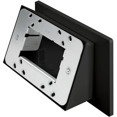 Crestron Multisurface Angled Mount Kit for TSW-770 and TSW-1070 Series Displays (Black Smooth)