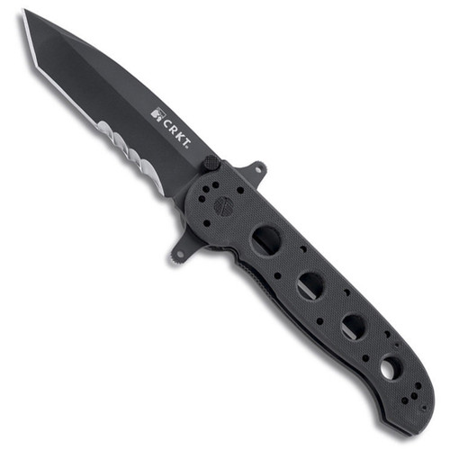 CRKT M16-14SFG Tanto Folding Knife (Partially Serrated)
