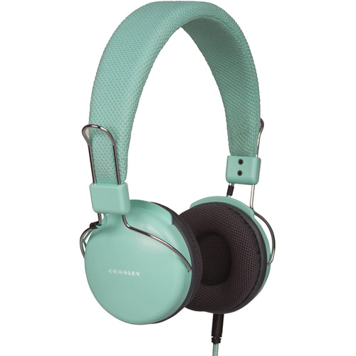 Crosley Radio Amplitone On-Ear Headphones (Turquoise)