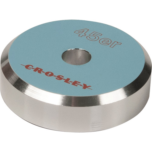 Crosley Radio 45'ER Aluminum 45 rpm Adapter (Turquoise)
