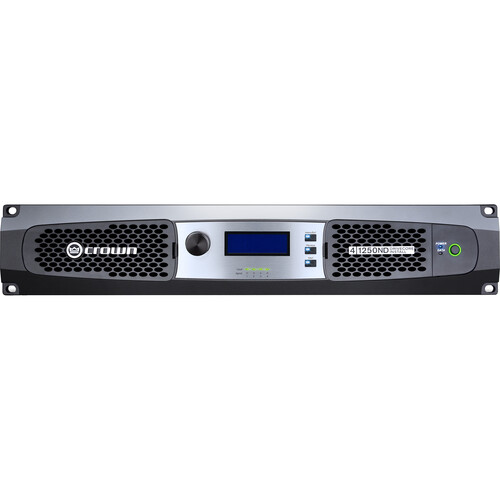 Crown Audio DCI 4|1250ND DriveCore Install 4-Channel 1250W Network Display Amplifier with AVB