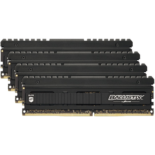 Crucial 32GB Ballistix Elite Series DDR4 3466 MHz UDIMM Memory Module Kit (4 x 8GB)