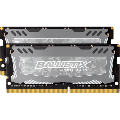Ballistix 32GB Ballistix Sport LT DDR4 2400 MHz SO-DIMM Memory Kit (2 x 16GB)