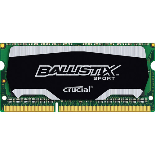 Ballistix 8GB Ballistix Sport DDR3 1866 MHz SODIMM Memory Module Kit (2 x 4GB)