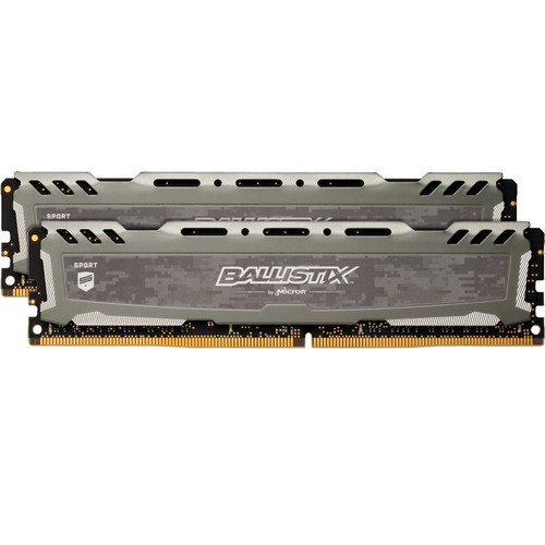 Ballistix 8GB Sport LT Series DDR4 2666 MHz DR BLS2K4G4D26BFSB