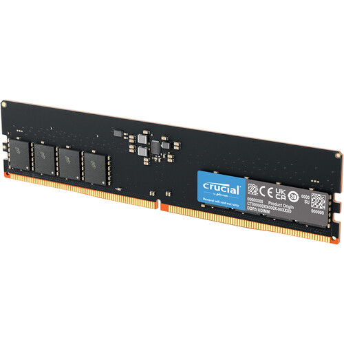 Crucial 16GB Desktop DDR5 5200 MHz UDIMM Memory Module