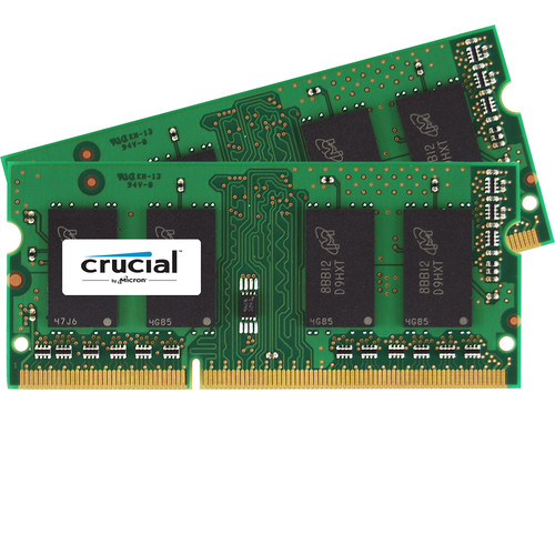 Crucial 16GB DDR3L 1866 MHz SO-DIMM Memory Kit (2 x 8GB, Mac)