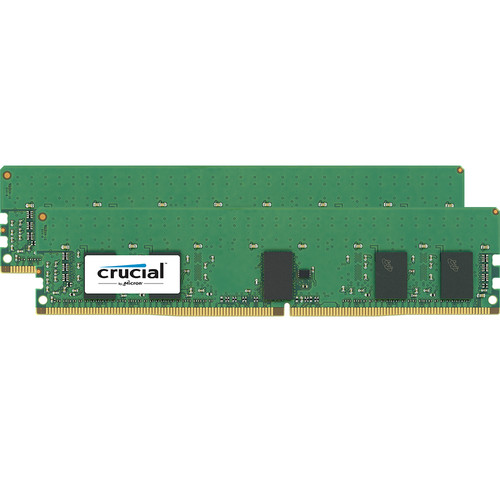 Crucial 16GB DDR4-2666 RDIMM Memory Kit (2 x 8)