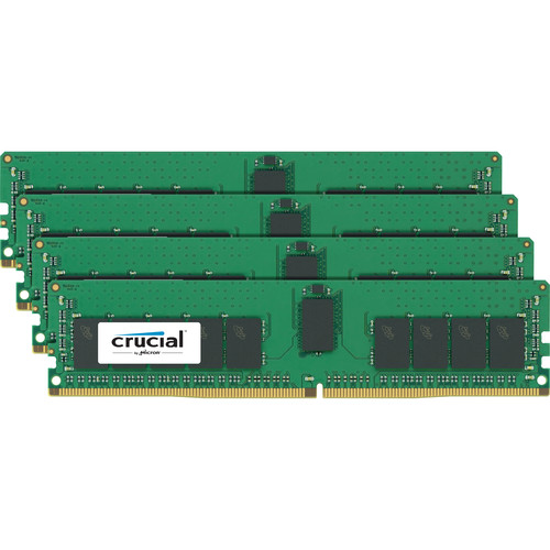 Crucial 64GB DDR4 2400 MHz RDIMM Memory Kit CT4K16G4RFD824A B&H