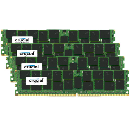 Crucial 256GB DDR4 2400 MHz LR-DIMM Memory Kit (4 x 64GB)