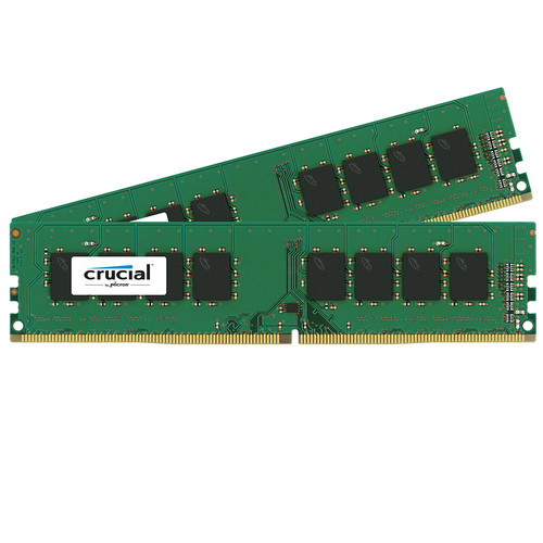 Crucial 32GB DDR4 2400 MHz UDIMM Memory Kit (4 x 8GB)