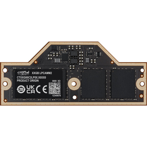 Crucial 64GB LPDDR5X 7500 MHz LPCAMM2 Memory Module