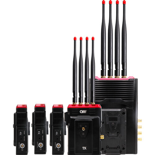 Crystal Video Technology BeamLink-Quad 4-Channel Full HD Wireless Video Transmission System