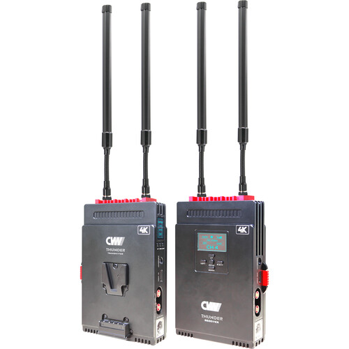 Crystal Video Technology Thunder 4K Professional Broadcast 4K Wireless Video Transmission System (3280')
