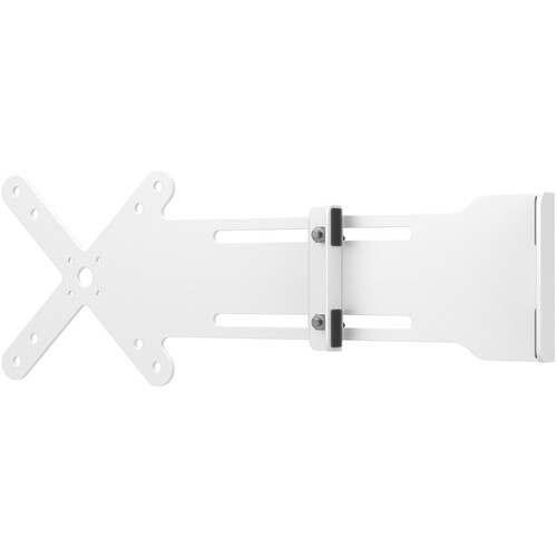 CTA Digital Adjustable Card Reader Holder with Vesa Plate (White)