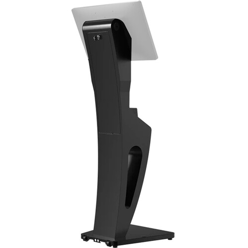 CTA Digital Floor Stand with Printer Slot for Touchscreen Monitors & Other Displays