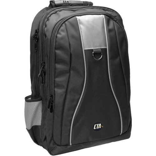 CTA Digital Universal Gaming Backpack for Consoles (Black/Gray)