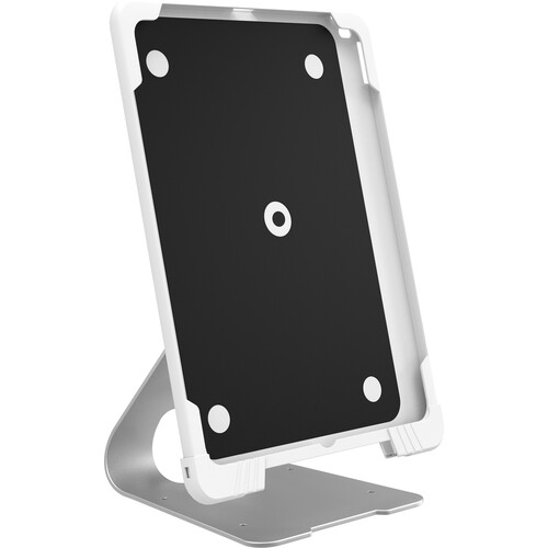 CTA Digital Anti-Theft Security Case with Stand for iPad Gen 5 to 9, iPad Pro 9.7 and 10.5", and iPad Air Gen 1 to 3 (White)