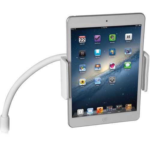 CTA Digital Height-Adjustable Clamp Stand for Smartphones and Mini Tablets