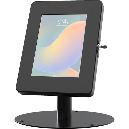 CTA Digital Hyperflex Security Kiosk Stand for Small Tablets (Black)