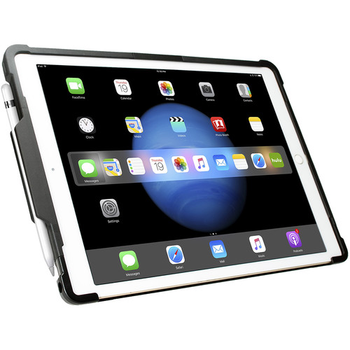 CTA Digital Security Case with Kickstand & Anti-Theft Cable for 12.9" iPad Pro