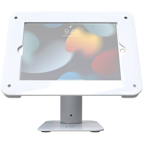 CTA Digital Simple Vesa Desk Mount with Security Enclosure for iPad 10.2 Series,iPad Air3 and Pro 10.5