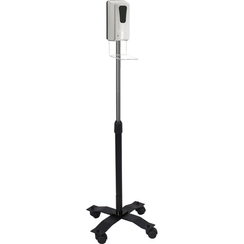 CTA Digital Compact Mobile Automatic Soap Dispenser Stand