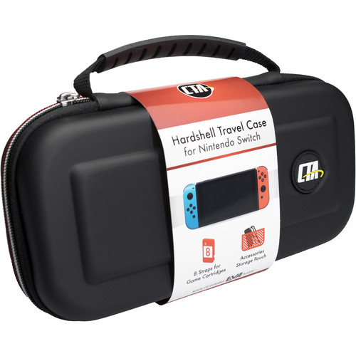 CTA Digital Hardshell EVA Travel Case for Nintendo Switch (Smooth)