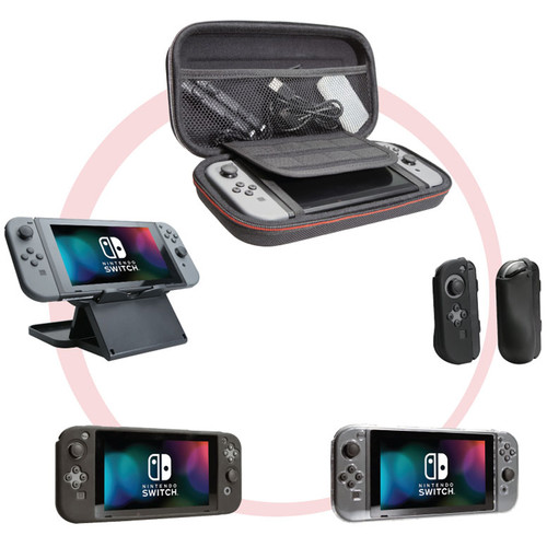 CTA Digital Travel Essentials Bundle for Nintendo Switch