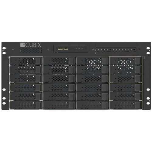 Cubix Host Engine 5U RP24 19" Rack Workstation