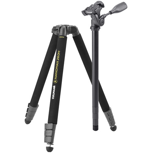 Cullmann NANOMAX 260M CW25 Aluminum Tripod with 3-Way CU 52602