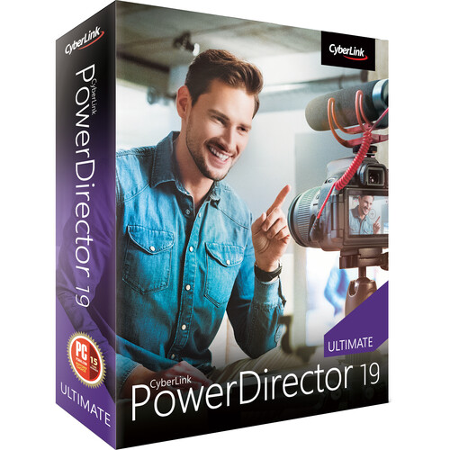 CyberLink PowerDirector 19 Ultimate PDR-EJ00-RPM0-00 B&H Photo